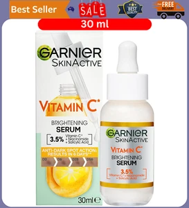 Garnier Skin Active, Face Serum, Brightening & Anti-Dark Spots, 3.5% Vitamin C, - Picture 1 of 7
