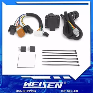 WEISEN For 2013-2020 Nissan Pathfinder 7 Pin RV Blade Trailer Wiring Harness - Picture 1 of 9