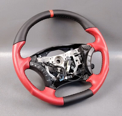 Toyota Land Cruiser 100 4RUNNER GX470 LX470 Rot Leder Lenkung Rad SPORTS - Bild 1 von 4