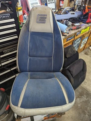 Dodge Omni Rampage Shelby Charger Plymouth Turismo Scamp Blue Silver Front Seats - Image 1 of 3