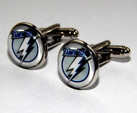 Tampa Bay Lightning Cufflinks ice hockey team NHL cufflinks sports team cufflink Cover