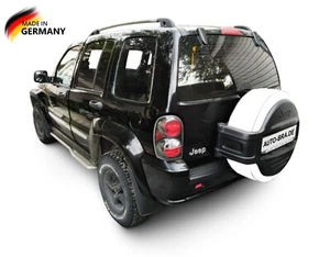 Weiss Reserveradabdeckung mit Loch für Jeep Cherokee (KJ) Radabdeckung Radcover - Bild 1 von 8
