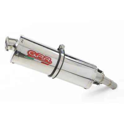 HONDA XR250R 2005/10 SILENCER STAINLESS TRIOVAL BY GPR SILENCER ITALY - Image 1 of 4