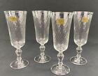Luminarc Verrerie D'arques Fluted 6 3/8? Champagne Glasses Set Of 4