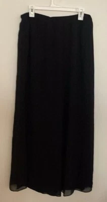 Wide-Leg Chiffon Pants by Alex Evenings for Cocktail, Holiday, Formal — 第 1/4 张图片