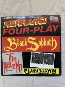 Kerrang! Four-Play Promo UK 1992 7" Vinyl EP Record VG++ Black Sabbath Plus More - Picture 1 of 10