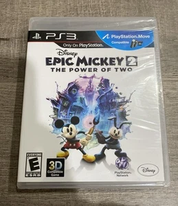 Epic Mickey 2: The Power Of Two Sony PlayStation 3 PS3 Game - Brand New Sealed - Picture 1 of 4