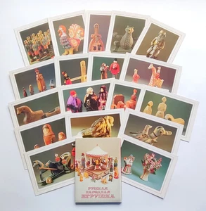 Russian folk toy 18 postcards. Русская народная игрушка - Picture 1 of 11