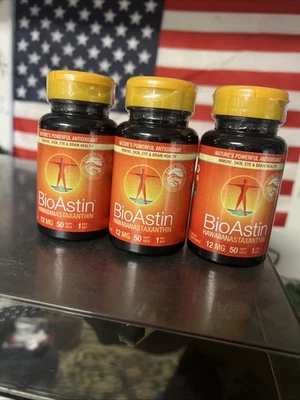 Nutrex BioAstin, astaxantina hawaiana, 12 mg 150 geles blandos en total Foto 1 de 3