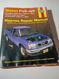 Manual de reparación HAYNES Nissan Frontier 98-04, Xterra 00-04, Pathfinder 96-04 72031 - Imagen 1 de 6