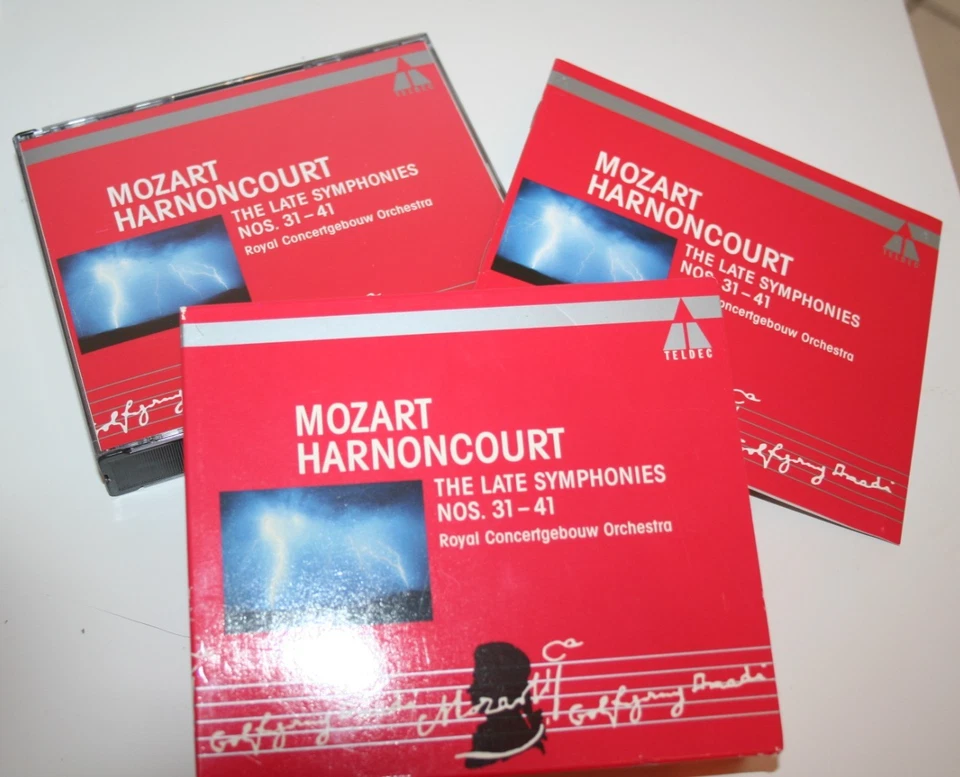 MOZART / HARNONCOURT - The Late Symphonies Nos. 31-41 - 4CD BOX - SEHR RAR - Bild 1 von 2