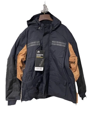 Chaqueta de expedición Ski-Doo Snowmobile para hombre, caqui negra talla 2XL NUEVA CON ETIQUETAS Foto 1 de 4