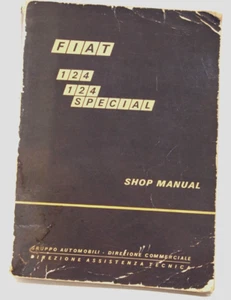 Fiat 124-124 - Special Shop Workshop Manual 1972 - Imagen 1 de 6