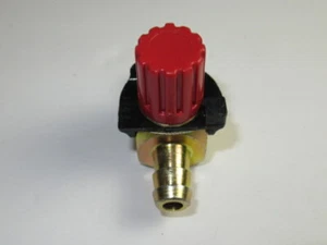 Inline petcock 1/4" fuel valve for motorcycle fuel line shut off - Picture 1 of 6