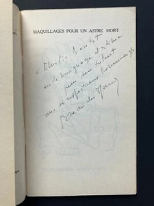 Moreau du MANS "Maquillages pour un astre mort " avec ENVOI, Seghers 1953 - Foto 1 di 2
