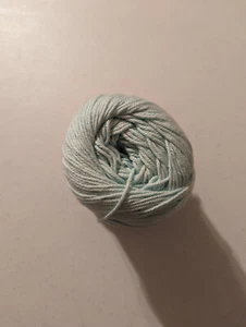 Lily Sugar Babies Yarn 100% Baby Cotton Baby Aqua 5 oz. Skein - Picture 1 of 4