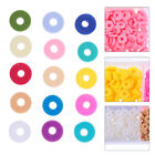 Lot of Round Polymer Clay Spacer Beads for Crafts & Accessories