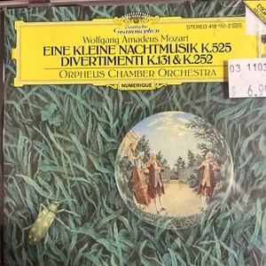Mozart: Eine kleine Nachtmusik, Divertimenti / Orpheus CO (CD, DG Deutsche... - Imagen 1 de 1