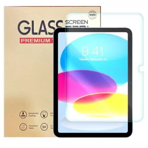 2Pack Screen Protector for iPad 10.2 7/8/9 Gen iPad 5/6 9.7 iPad 10th Gen Pro 11 - Picture 1 of 8