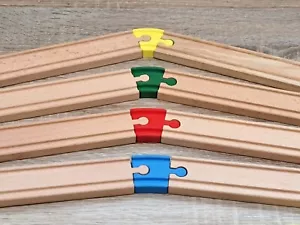 Train Track Stress Relief Angles for Wooden Railways - Picture 1 of 11