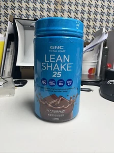 GNC Total Lean Shake 25 Rich Chocolate 1.83 Lbs Meal Replacement - Picture 1 of 3