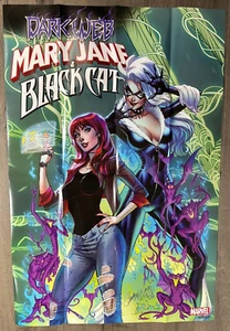 Póster promocional Dark Web Mary Jane Black Cat-24x36-plegado-J Scott Cambell-Marvel - Imagen 1 de 1