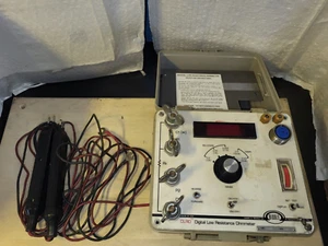 Biddle DLRO Digital Low Resistance Ohms Meter - Picture 1 of 4