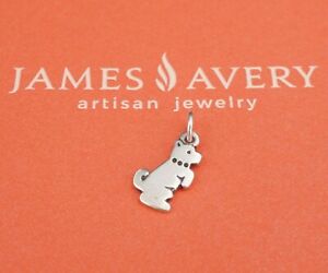 James Avery Sterling Silver Playful Puppy Charm CM-1554 $44 Free Ship CHS1590