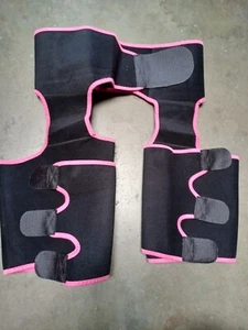 Thigh Trimmer High Waist Trainer Body Shaper Butt Lifter Sweat Belt Exercise - Picture 1 of 9