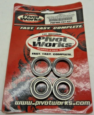 Pivot Works - PWFWK-Y07-421 - Kit de cojinetes de rueda Yamaha YZ 250,YZ 125,YZ 250 F,WR Foto 1 de 2