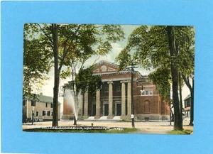 Smith College, Auditorium Antique Postcard - Springfield News Company - Picture 1 of 2