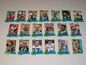 1990 Topps Green Bay Packers Team Set of 19 - Picture 1 of 4