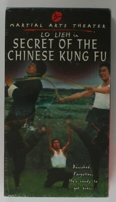 Secret of Chinese Kung Fu VHS SEALED Lo Lieh Lung Fei Martial Arts New! OOP - Image 1 of 3