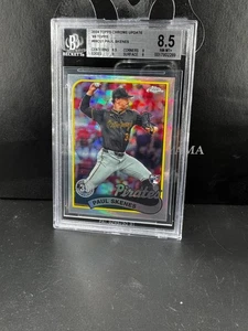 2024 Topps Chrome Update '99 Topps Paul Skenes RC - BGS 8.5 - Rookie Pittsburgh - Picture 1 of 2