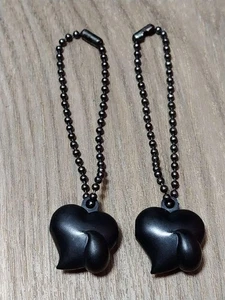 Juego de 2 llaveros lágrima corazón número nueve #f6da26 - Imagen 1 de 24