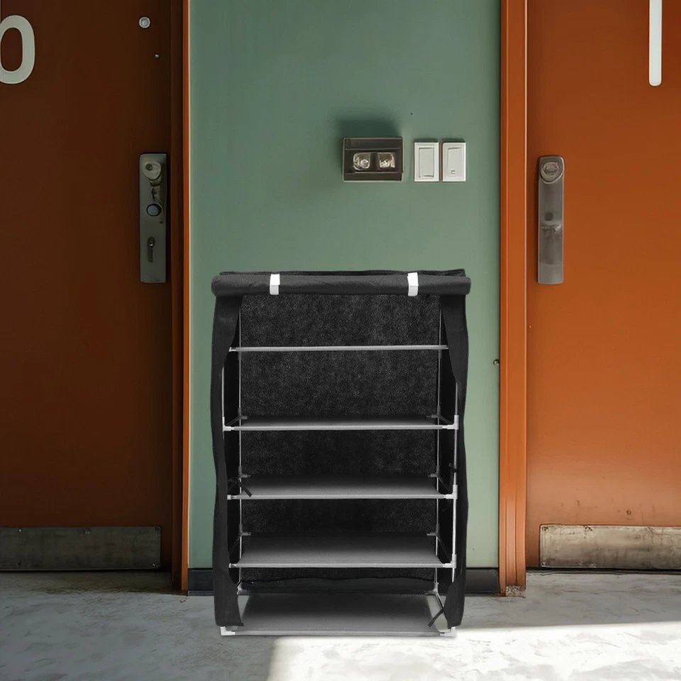  Organizzatore Per Scarpe Mobile Portascarpe Scaffale Di Stoccaggio Più Livelli - Immagine 1 di 4