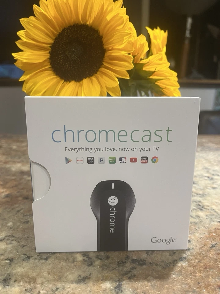Google Chromecast (1st Generation) Streaming Media Player - H2G2-42 (Black)