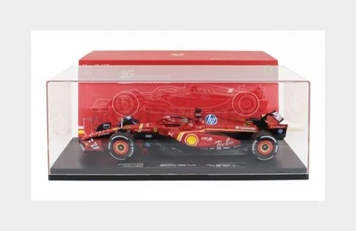 BURAGO 18-16821-L-MONZA-SHOWCASE FERRARI - F1 SF-24 TEAM SCUDERIA FERRARI N 16 W - Immagine 1 di 2