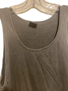 Canotta uomo Cotton On grigia maglia piatta cotone taglia small S/P nuova senza etichette - Foto 1 di 4