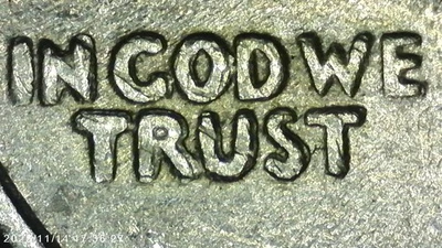 1998-P WASHINGTON QUARTER ERROR (DDO) "IN GOD WE TRUST" - Image 1 of 2