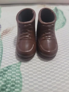 Botas de senderismo vintage años 70 Ken Doll marrón - Imagen 1 de 6