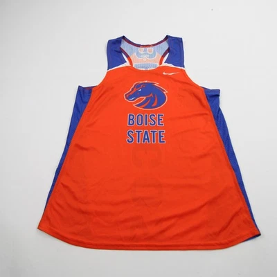 Boise State Broncos Nike Sleeveless Shirt Women's Orange/Blue Used - Image 1 of 4