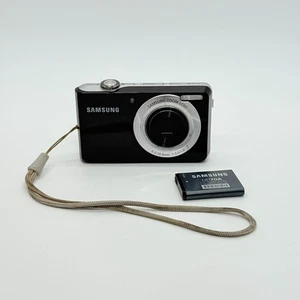 Samsung DualView TL205 12.2 MP Digital Camera Black - Picture 1 of 9