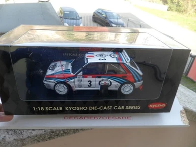1/18 KYOSHO LANCIA DELTA INTEGRALE HF " TOUR DE CORSE 92" # 08342B RARA - Immagine 1 di 3