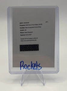 2024-25 Panini Prizm Black Reed Sheppard Rookie RC Auto Silver Prizm Redemption - Picture 1 of 2