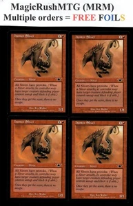 *MRM* ENGLISH 4x Slivo�de chasseur - Hunter Sliver MTG LGN - Picture 1 of 1