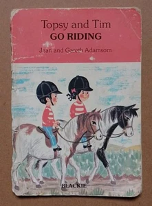 Topsy and Tim Go Riding by Jean and Gareth Adamson (Blackie, 1983). - Picture 1 of 19