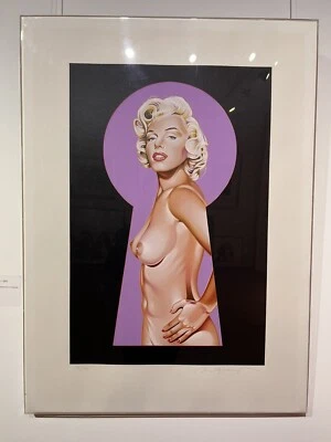 Mel Ramos - Peek-a-boo Marilyn #II - 2002, Serigrafía Arte Pop - Oferta especial Foto 1 de 4