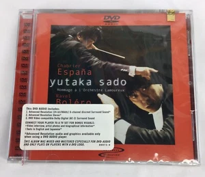 Yutaka Sado -Hommage Orchestre Lamoureux Chabrier Espana/Rayel Bolero DVD Audio - Picture 1 of 4
