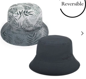 Cappello a secchio verde reversibile per ragazzi Emporio Armani taglia M nuovo con etichette - Foto 1 di 12